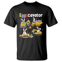 Easter Day T Shirt Eggscavator Egg Hunt Construction Trucks Toddler Boys - Wonder Print Shop