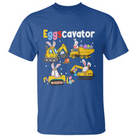 Easter Day T Shirt Eggscavator Egg Hunt Construction Trucks Toddler Boys - Wonder Print Shop
