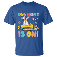Easter Day T Shirt Egg Hunt Is On Funny Truck Bunny - Wonder Print Shop