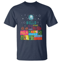 Travel Lover T Shirt Hello Word in Different Languages Greetings - Wonder Print Shop