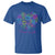 Travel Lover T Shirt Vintage Stamp Flight Travel Vacation Cruise Trip - Wonder Print Shop