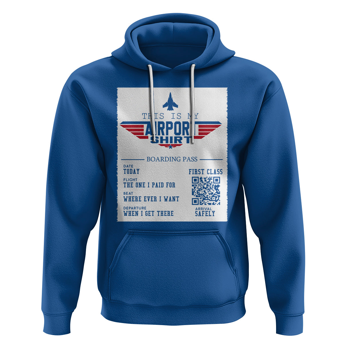 Travel Lover Hoodie This Is My Airport Shirt Fights Airline Ticket Traveling - Wonder Print Shop