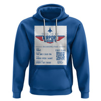 Travel Lover Hoodie This Is My Airport Shirt Fights Airline Ticket Traveling - Wonder Print Shop
