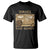 Travel Is My Therapy T Shirt Vintage World Map Traveling - Wonder Print Shop