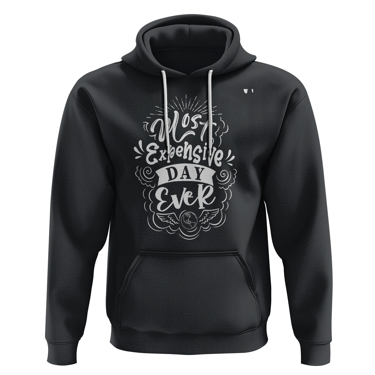 Travel Lover Hoodie Most Expensive Day Ever Traveling - Wonder Print Shop