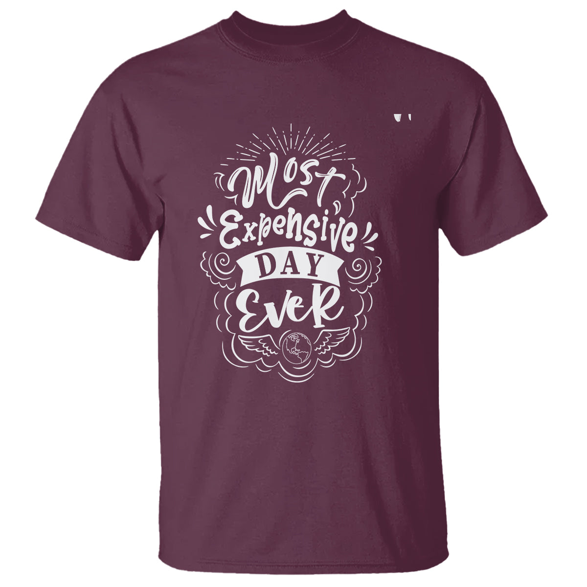 Travel Lover T Shirt Most Expensive Day Ever Traveling - Wonder Print Shop