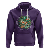 Travel Lover Hoodie Life Is Short Buy The Ticket Take The Ride Traveling - Wonder Print Shop
