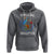 Travel Lover Hoodie Challenge Accepted World Map Traveling - Wonder Print Shop