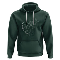 Travel Lover Hoodie Challenge Accepted World Map Traveling - Wonder Print Shop