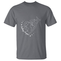 Travel Lover T Shirt Challenge Accepted World Map Traveling - Wonder Print Shop