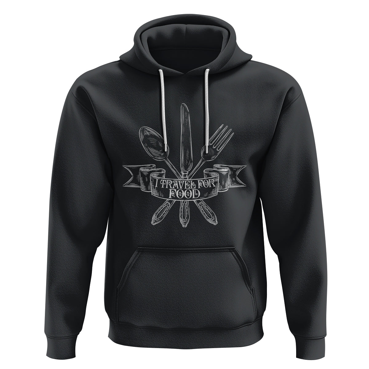 Funny Traveling Hoodie I Travel For Food Lover Traveller - Wonder Print Shop