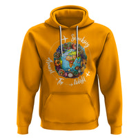 Travel For Food Lover Hoodie Snacking Around The World Traveling - Wonder Print Shop