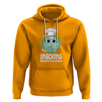 Travel For Food Lover Hoodie Snacking Around The World Traveling - Wonder Print Shop
