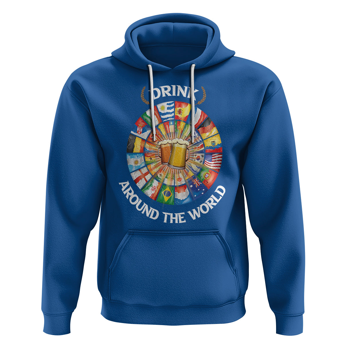 Travel For Beer Lover Hoodie Drinking Around The World Traveling - Wonder Print Shop