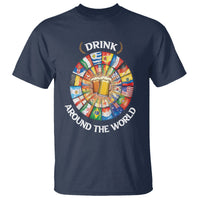 Travel For Beer Lover T Shirt Drinking Around The World Traveling - Wonder Print Shop