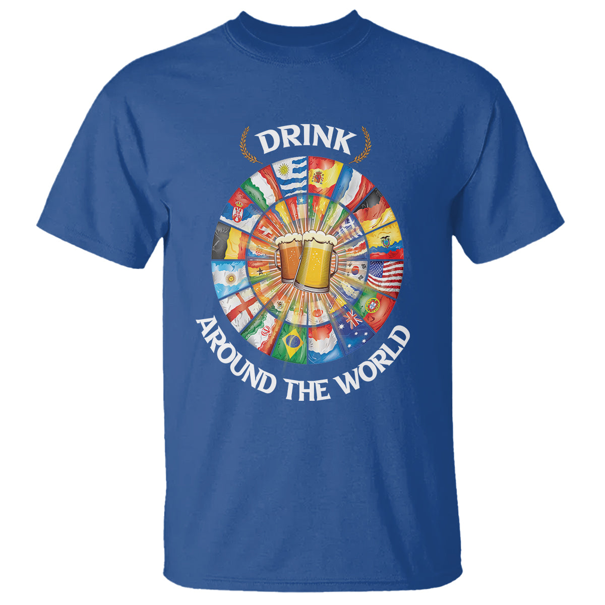 Travel For Beer Lover T Shirt Drinking Around The World Traveling - Wonder Print Shop