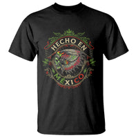 Hecho En Mexico T Shirt Aztec Skull Made In Mexico Mexican - Wonder Print Shop