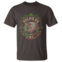 Hecho En Mexico T Shirt Aztec Skull Made In Mexico Mexican - Wonder Print Shop
