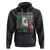 Mexican Pride Hoodie Hecho En Mexico Flag Barcode - Wonder Print Shop