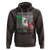 Mexican Pride Hoodie Hecho En Mexico Flag Barcode - Wonder Print Shop