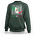 Mexican Pride Sweatshirt Hecho En Mexico Flag Barcode - Wonder Print Shop