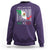 Mexican Pride Sweatshirt Hecho En Mexico Flag Barcode - Wonder Print Shop