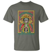 Mexican Pride T Shirt Mexicano Hasta Los Huesos Skeleton Sombrero - Wonder Print Shop