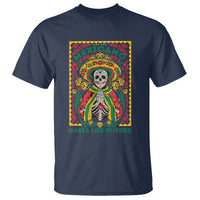 Mexican Pride T Shirt Mexicano Hasta Los Huesos Skeleton Sombrero - Wonder Print Shop