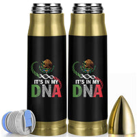 Mexican Pride Bullet Tumbler It's In My DNA Mexico Flag Proud Hispanic
