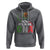 Mexican Pride Hoodie It's In My DNA Mexico Flag Proud Hispanic - Wonder Print Shop