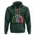 Mexican Pride Hoodie It's In My DNA Mexico Flag Proud Hispanic - Wonder Print Shop