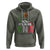 Mexican Pride Hoodie It's In My DNA Mexico Flag Proud Hispanic - Wonder Print Shop