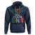 Mexican Pride Hoodie It's In My DNA Mexico Flag Proud Hispanic - Wonder Print Shop