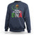 Mexican Pride Sweatshirt It's In My DNA Mexico Flag Proud Hispanic - Wonder Print Shop