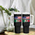 Mexican American Tumbler With Handle Yes I'm Both Of Them USA Mexico Flag Hispanic