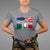 Mexican American T Shirt Yes I'm Both Of Them USA Mexico Flag Hispanic - Wonder Print Shop