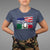 Mexican American T Shirt Yes I'm Both Of Them USA Mexico Flag Hispanic - Wonder Print Shop