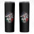 American Grown With Mexican Roots Skinny Tumbler
