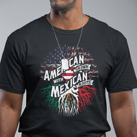 American Grown With Mexican Roots T Shirt - Wonder Print Shop