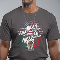 American Grown With Mexican Roots T Shirt - Wonder Print Shop