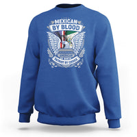 Mexican By Blood American By Birth Patriot By Choice Sweatshirt - Wonder Print Shop