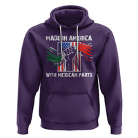 Made In America with Mexican Parts Hoodie - Wonder Print Shop