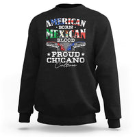 American Born Mexican Blood Proud Chicano Culture Lowrider Sweatshirt - Wonder Print Shop