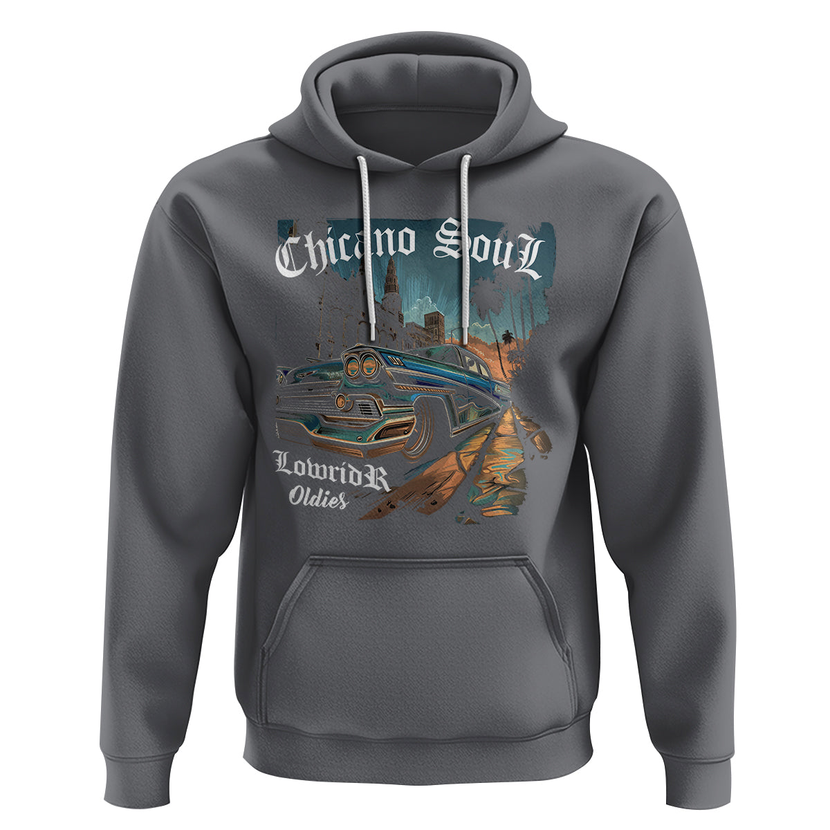 Chicano Soul Lowrider Oldies Mexican Cholo Hoodie - Wonder Print Shop