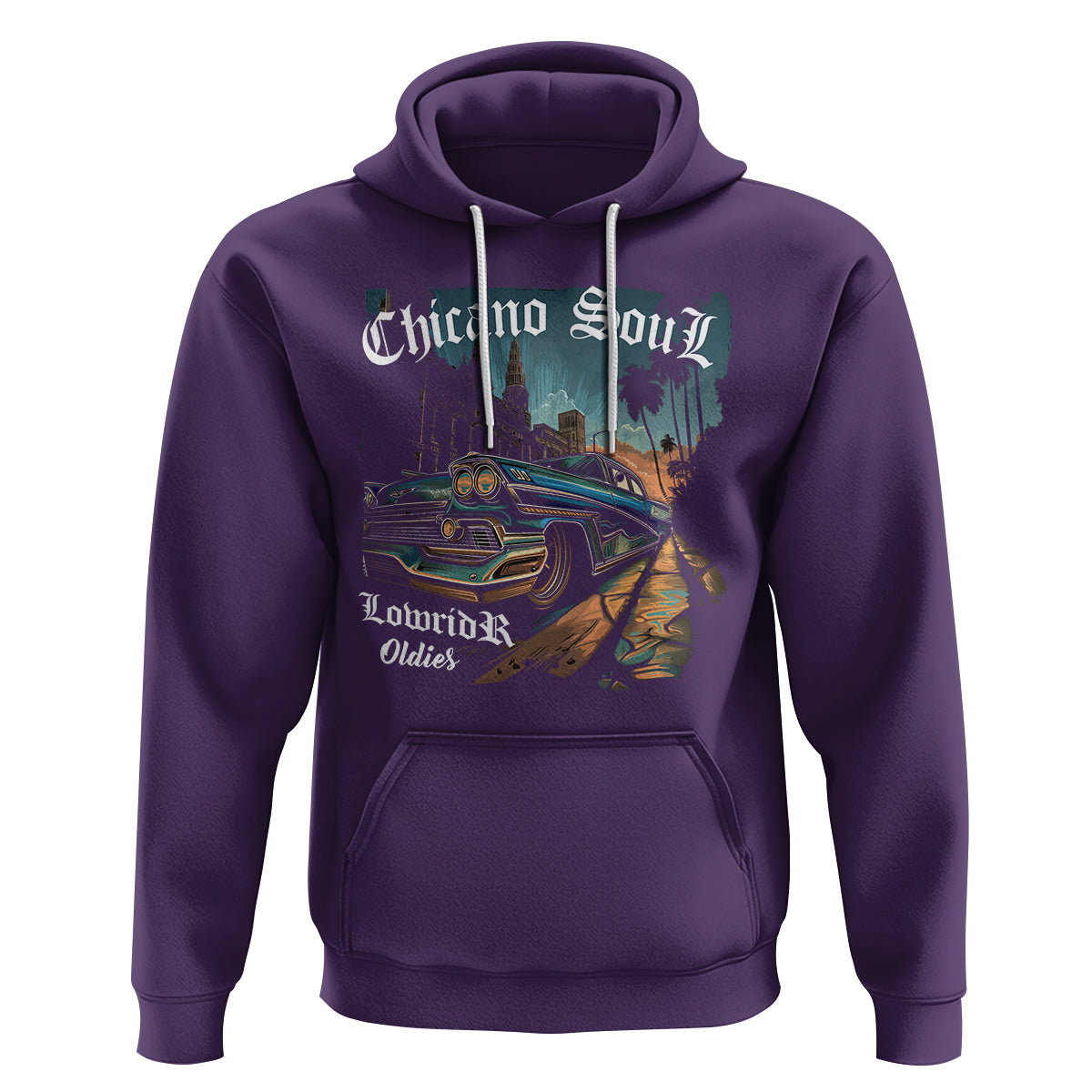 Chicano Soul Lowrider Oldies Mexican Cholo Hoodie - Wonder Print Shop