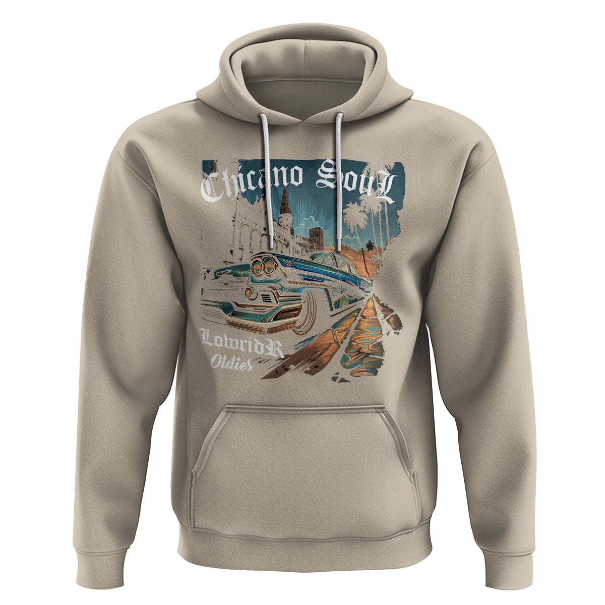 Chicano Soul Lowrider Oldies Mexican Cholo Hoodie - Wonder Print Shop