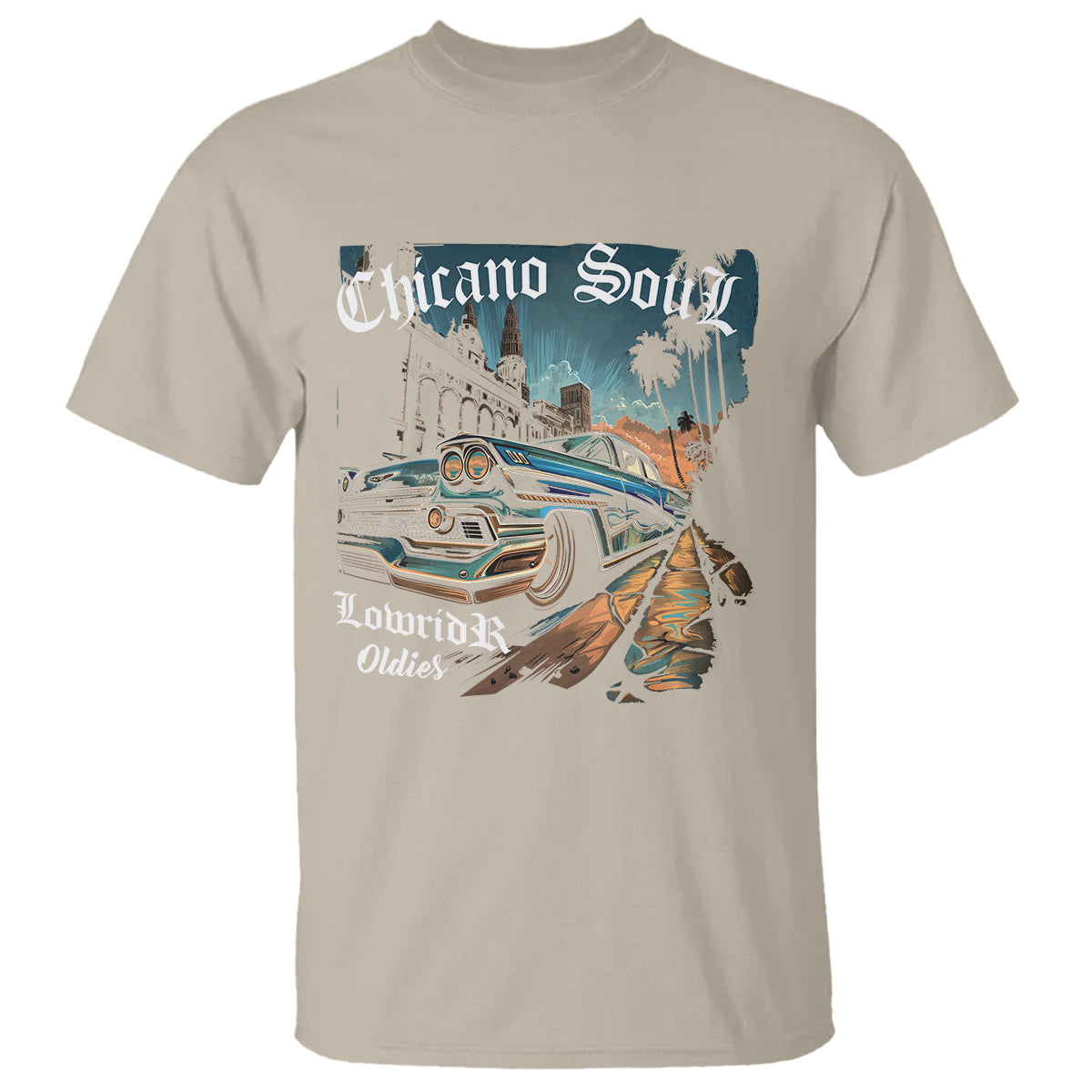 Chicano Soul Lowrider Oldies Mexican Cholo T Shirt - Wonder Print Shop