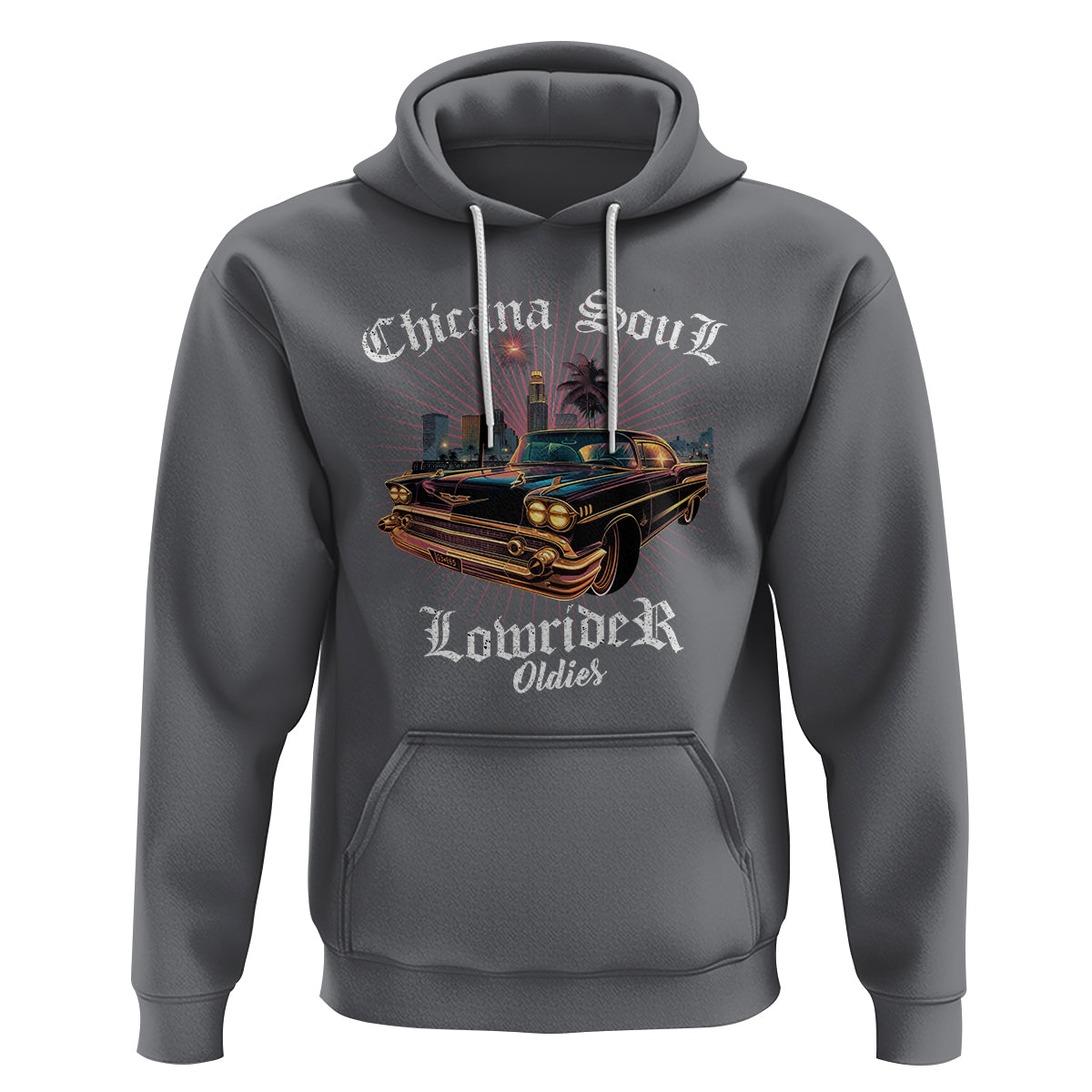 Chicana Soul Lowrider Oldies Mexican Cholo Hoodie - Wonder Print Shop