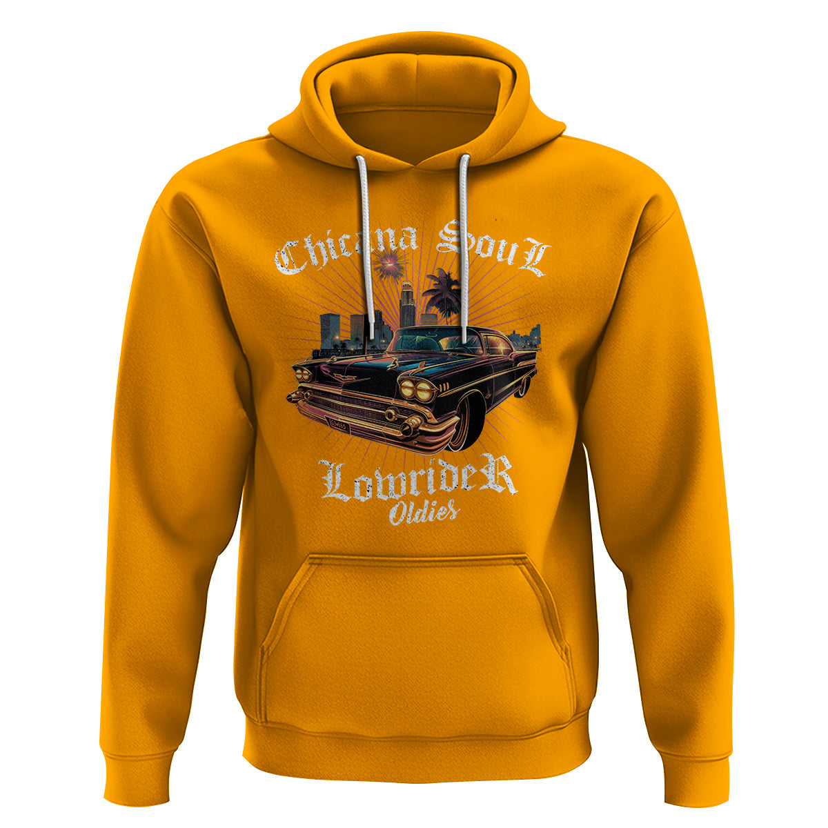 Chicana Soul Lowrider Oldies Mexican Cholo Hoodie - Wonder Print Shop