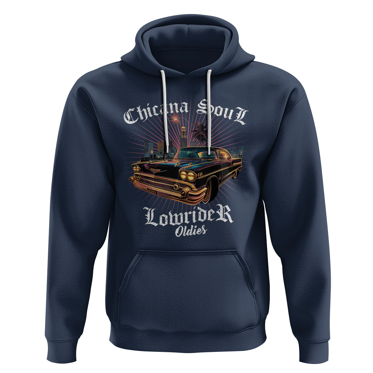 Chicana Soul Lowrider Oldies Mexican Cholo Hoodie - Wonder Print Shop